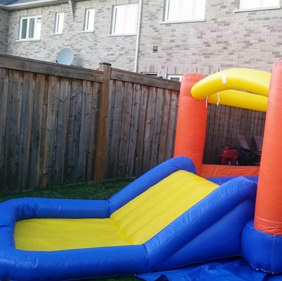 New Water Slide/Ball Pit Bounce House - Picture 1 of 3